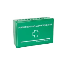 Rinkinys pirmosios pagalbos (kietas dėklas)